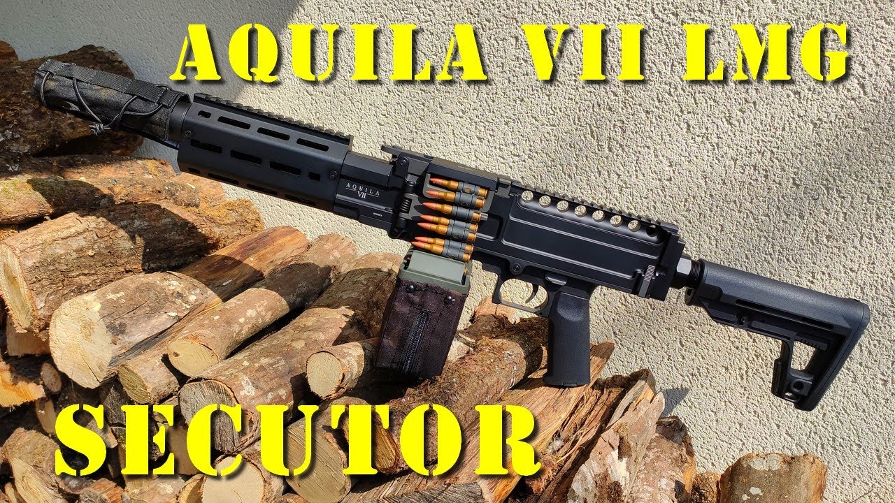 Airsoft - Secutor Aquila VII LMG [French]