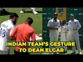 Virat Kohli, Rohit Sharma & Team Indias Gift to Dean Elgar on His Retirement