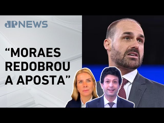 Eduardo Bolsonaro reage à operação contra Jair Bolsonaro e marca Trump; Ghani e Deysi analisam