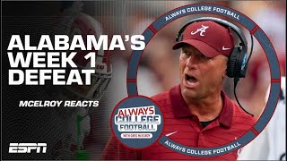 Greg McElroy REVEALS Alabama’s biggest issue… | Always College Football