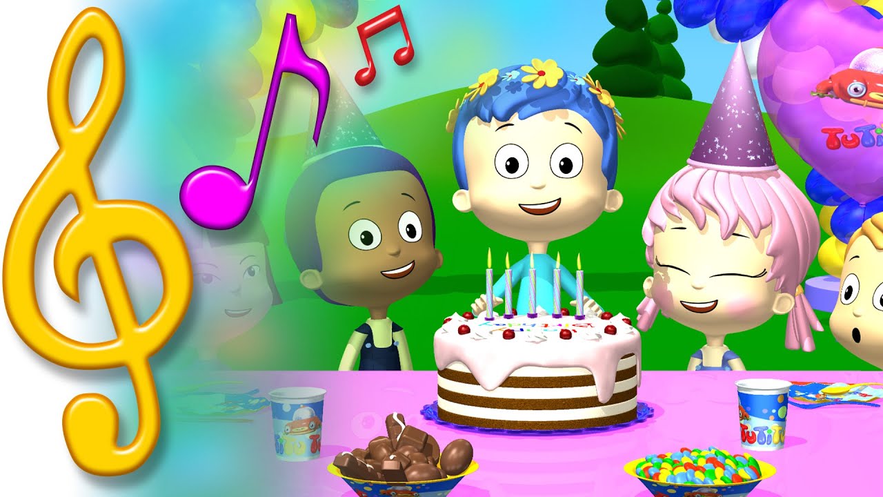 TuTiTu Songs | Happy Birthday Song | Songs for Children with Lyrics ...