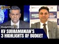 KV Subramanian Lists Top 3 Highlights Of Interim Budget