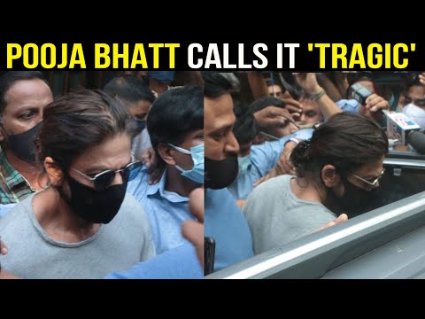 Shah Rukh Khan gets mobbed outside Arthur Road jail, Pooja Bhatt reacts Shah Rukh Khan gets mobbed outside Arthur Road jail, Pooja Bhatt reacts