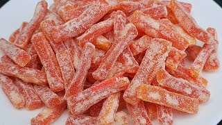 Cách làm MỨT CÀ RỐT ngon đẹp không bị chảy nước để đón tết cổ truyền