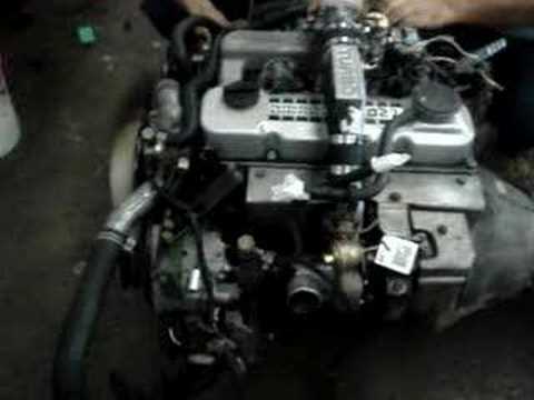 Nissan used diesel engine td27 turbo #4