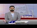 Huge Tree Fell Down In Secunderabad Due To Strong Winds | Hyderabad | V6 News  - 01:10 min - News - Video