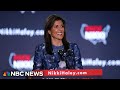 This race is far from over, Haley says after Trump wins NH primary