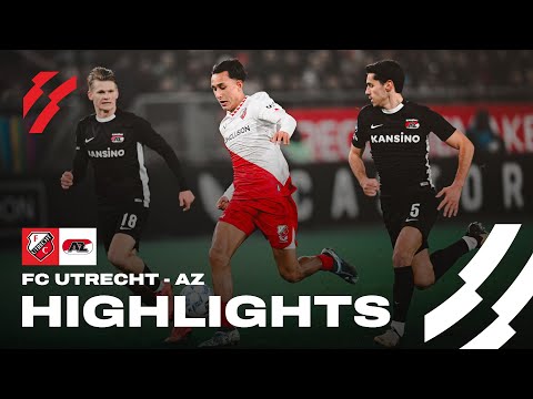 FC Utrecht - AZ | HIGHLIGHTS