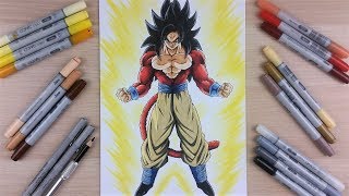 drawing goku ssj4 full body tolgart youtube musicbaby