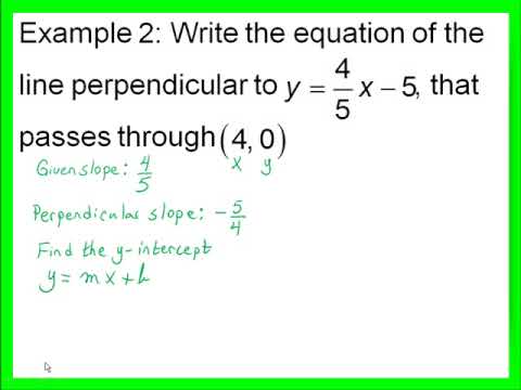 General Equation of a Line: ax + by = c