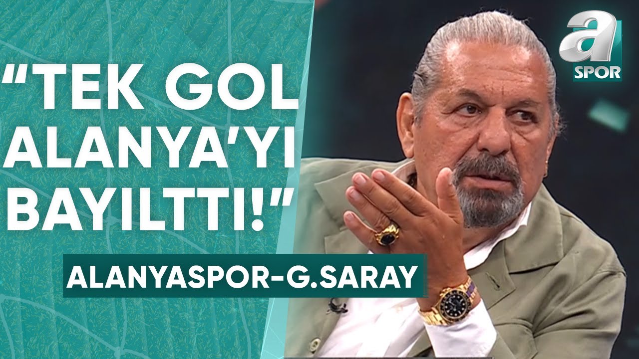 Alanyaspor 0-4 Galatasaray Erman Toroğlu Devre Arası Yorumu / A Spor / Devre Arası / 15.04.2024