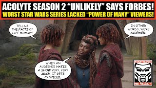 Acolyte Season 2 Unlikely to Happen Claims Forbes | Disney Star Wars Has FAILED Again!