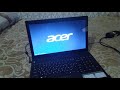 Ноутбук Acer ASPIRE 5742G-374G50Mikk запуск windows 7 после замены системы охлаждения