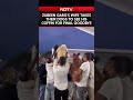 Zubeen Gargs Wife Takes Their Dogs To See His Coffin For Final Goodbye.