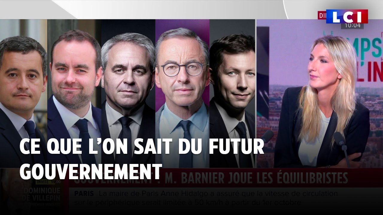 Ce que l'on sait du futur gouvernement Barnier