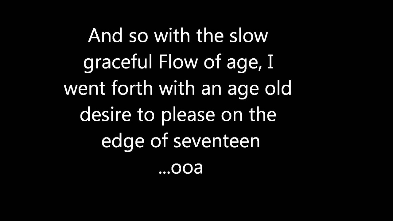 Stevie Nicks Edge Of Seventeen Lyrics YouTube