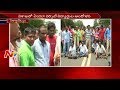 Andhra university Students Protest against MLC VVS Murthy Comments