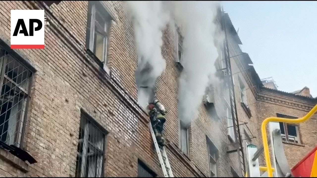 Ukrainian cities hit by deadly overnight Russian missile and drone attack