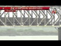 Goods Train Derails on Rail-cum-Road Bridge at Rajahmundry