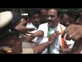 Scuffle Erupts Between Congress and JD(S) Supporters in Hubballi Over Obscene Video Controversy