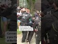 Police move pro-Palestinian protesters at Berlin University  - 00:32 min - News - Video