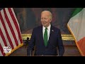 WATCH LIVE: Biden speaks at White House during Friends of Ireland luncheon  - 09:50 min - News - Video