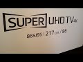 Приобрёл 4K LG 86SJ957V что то типа Анбоксинга (31.08.2017) Part 01 Of 02