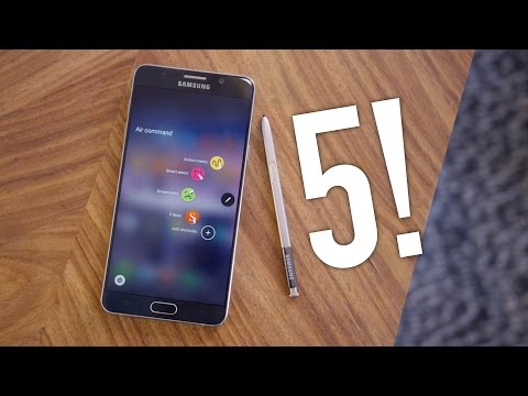 video Samsung Galaxy Note 5