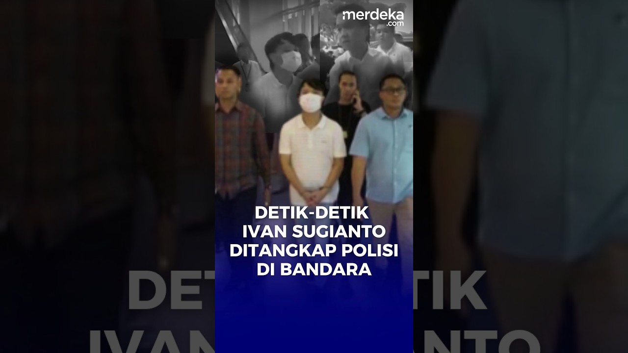 Detik-detik Penangkapan Ivan Pelaku Intimidasi Siswa,Diborgol Polisi Saat di Bandara #merdekadotcom