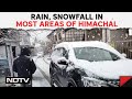 Himachal Sissu Snowfall | Fresh Snowfall In Himachals Sissu, Temperature Drops By 4-5 Degrees