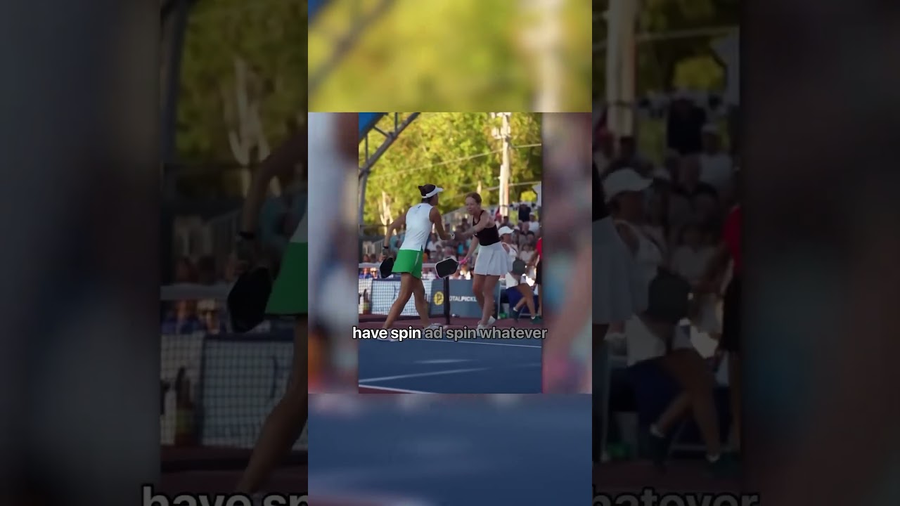 The secret to getting better at pickleball is this…#pickleball #shorts