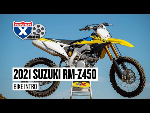 2021 Suzuki RM-Z450 Motorcycle Bike Introduction Test - Racer X Films