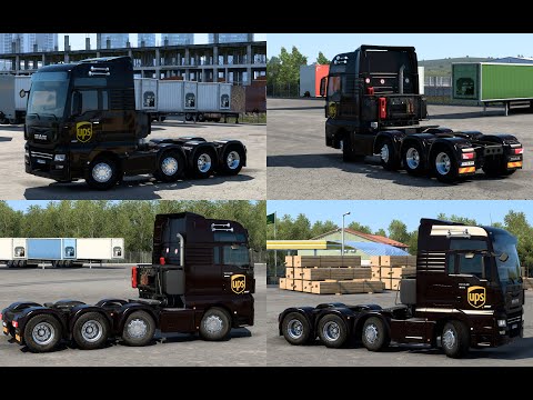 SKIN MAN TGX EURO 6 UPS 1.0 1.46