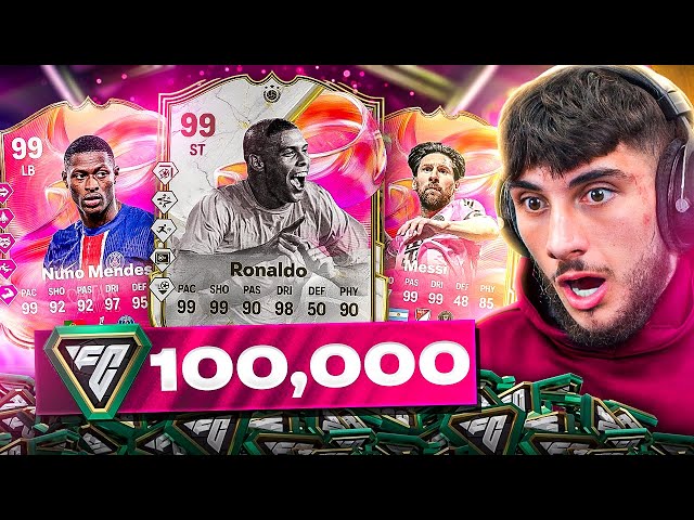 I Spent 100,000 FC Points On FUTTIES 2!
