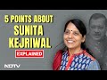 Sunita Kejriwal News | 5 Facts On Sunita Kejriwal, Delhi Chief Ministers Wife Now In Spotlight