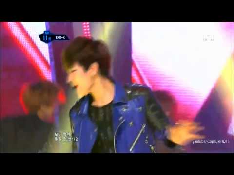 EXO Baekhyun with and without eyeliner.wmv