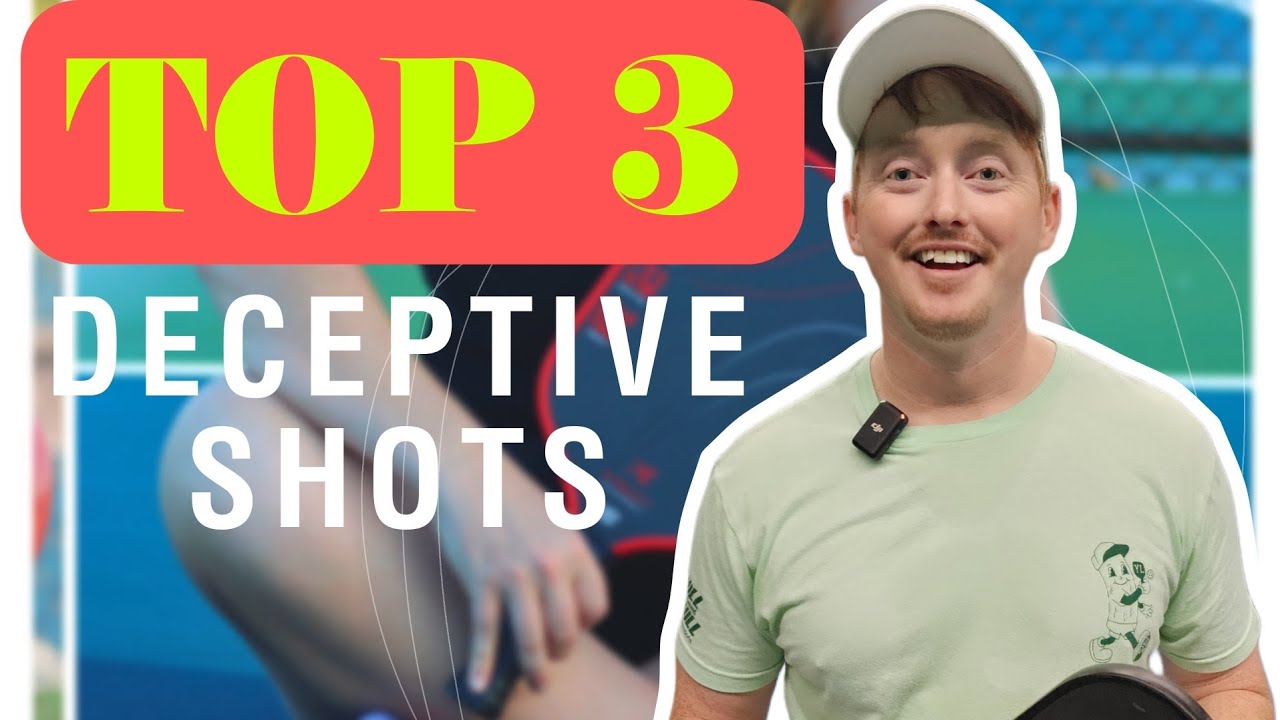 Top 3 Sneaky Pickleball Shots to Outsmart Your Opponent