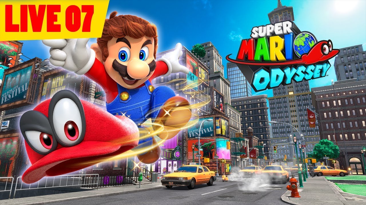 LIVE SUPER MARIO ODYSSEY Parte 07