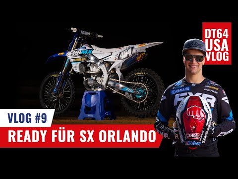 Nique Thury USA Vlog #9 - AMA SX Orlando steht vor der Tür, Racebike Vorstellung und erster Test