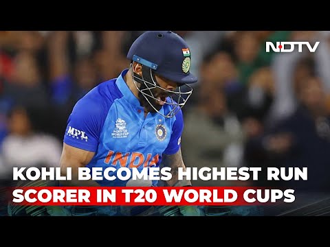 Virat Kohli breaks Sri Lanka star's huge T20 World Cup record