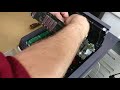 Kyocera P6026cdn removing from the printer opc drum unit and developer unit