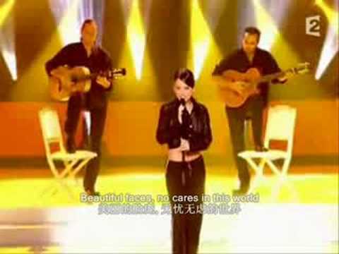 法国美女 Alizee - La Isla Bonita 中英文字幕 超级好听 高清晰