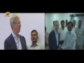Apple CEO Tim Cook Speaks at Apple New Development Centre in Hyderabad