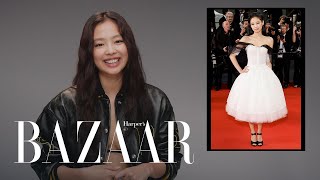 JENNIE Had Her Princess Moment at ‘The Idol’ Premiere | Fashion Flashback | Harpers BAZAAR