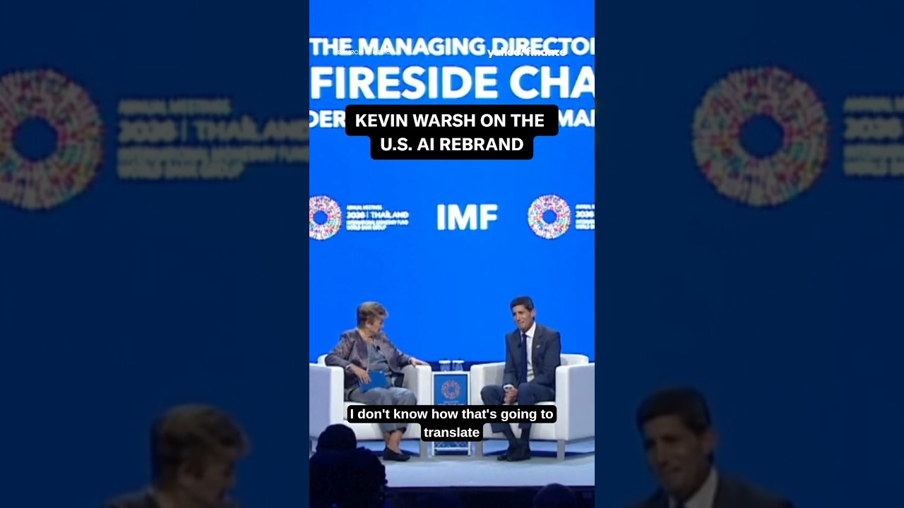 Federal Reserve Chairman Kevin Warsh is joining the 'SI' bandwagon, referring to AI as SI.