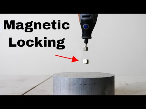 Magnetic Locking WITHOUT a Superconductor!