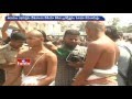 2 camera men of Brahmotsavam film unit held at Tirumala
