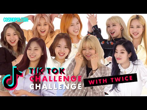 Upload mp3 to YouTube and audio cutter for KPop Girl Group TWICE Nailed These Crazy TikTok Dances  TikTok Challenge Challenge  Cosmopolitan download from Youtube
