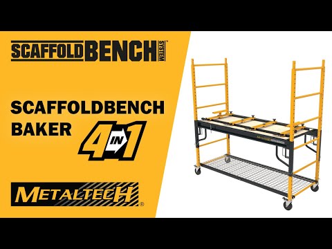 The New Metaltech ScaffoldBench Is A Unique Four-In-One Unit