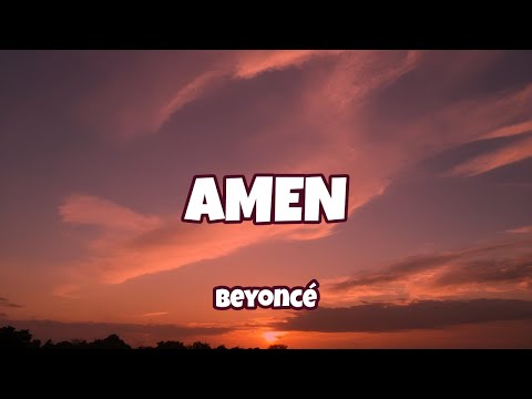 Beyoncé - AMEN ( Lyrics )
